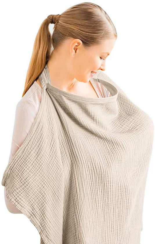 Verstelbare borstvoedingsdoek - Beige