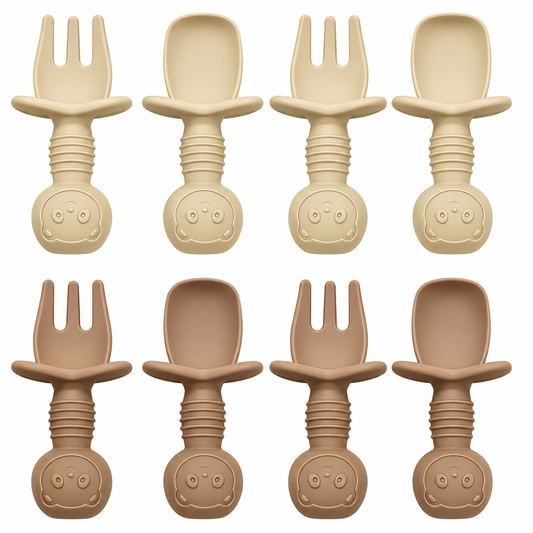 Bestekset - beige & taupe