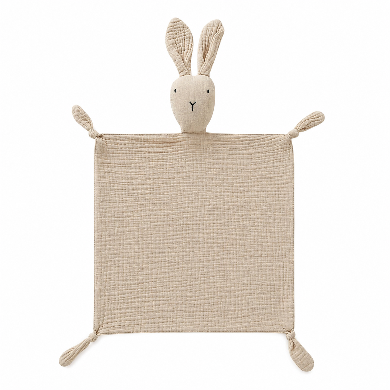 Knuffeldoekje konijn - beige