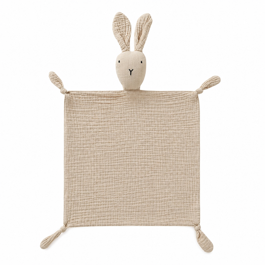Knuffeldoekje konijn - beige