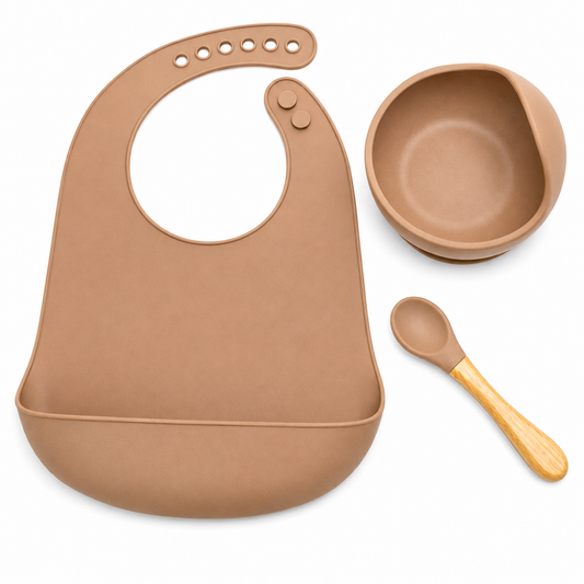 Serviesset 3-delig - taupe