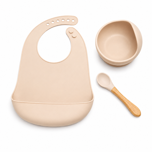 Serviesset 3-delig - beige