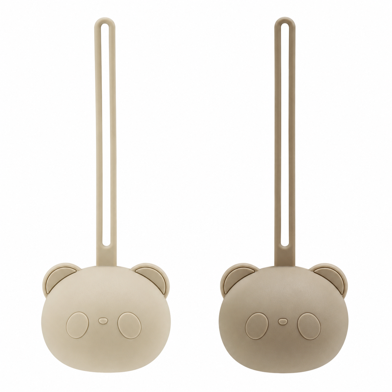 Speenhouder set - beige & taupe