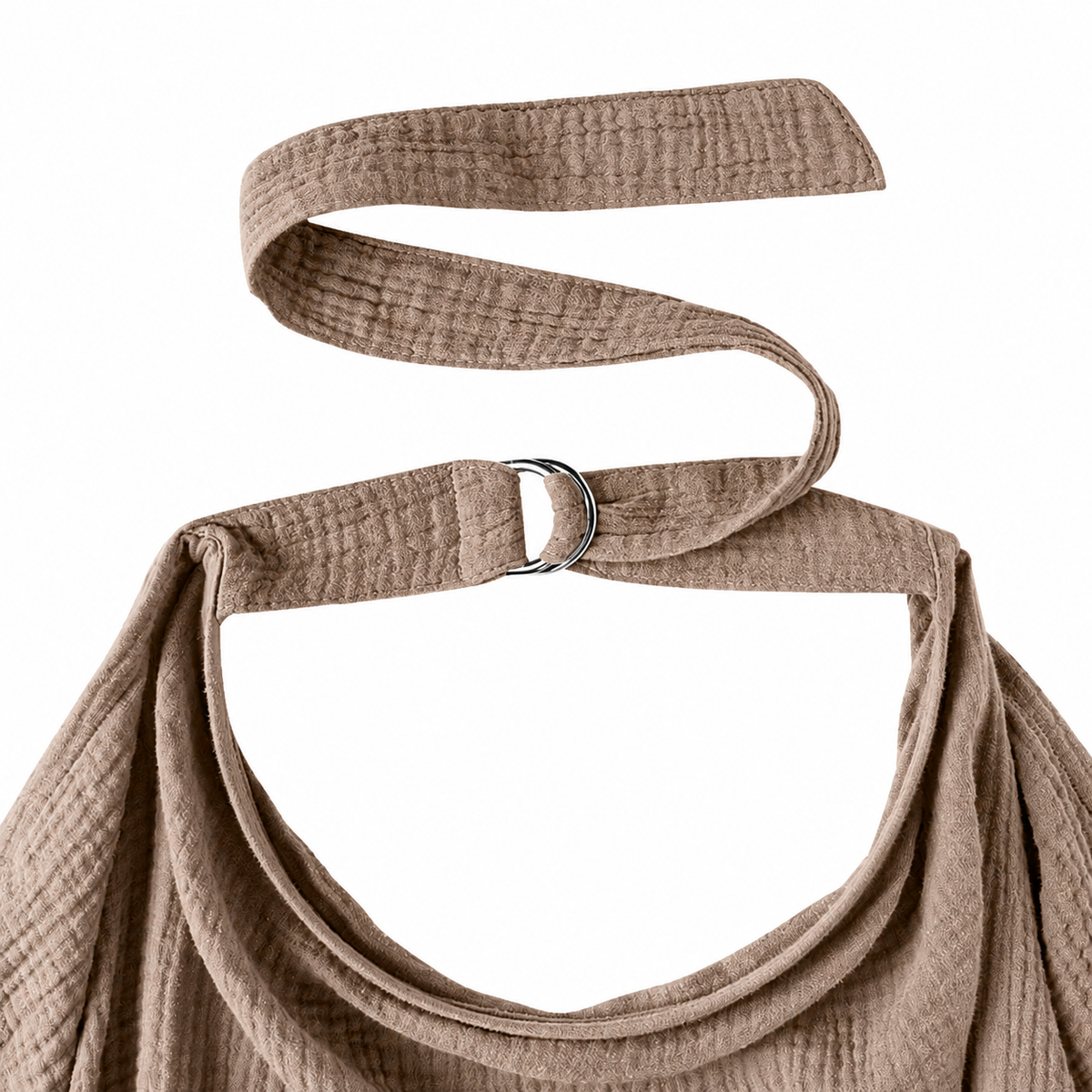 Verstelbare borstvoedingsdoek - Taupe