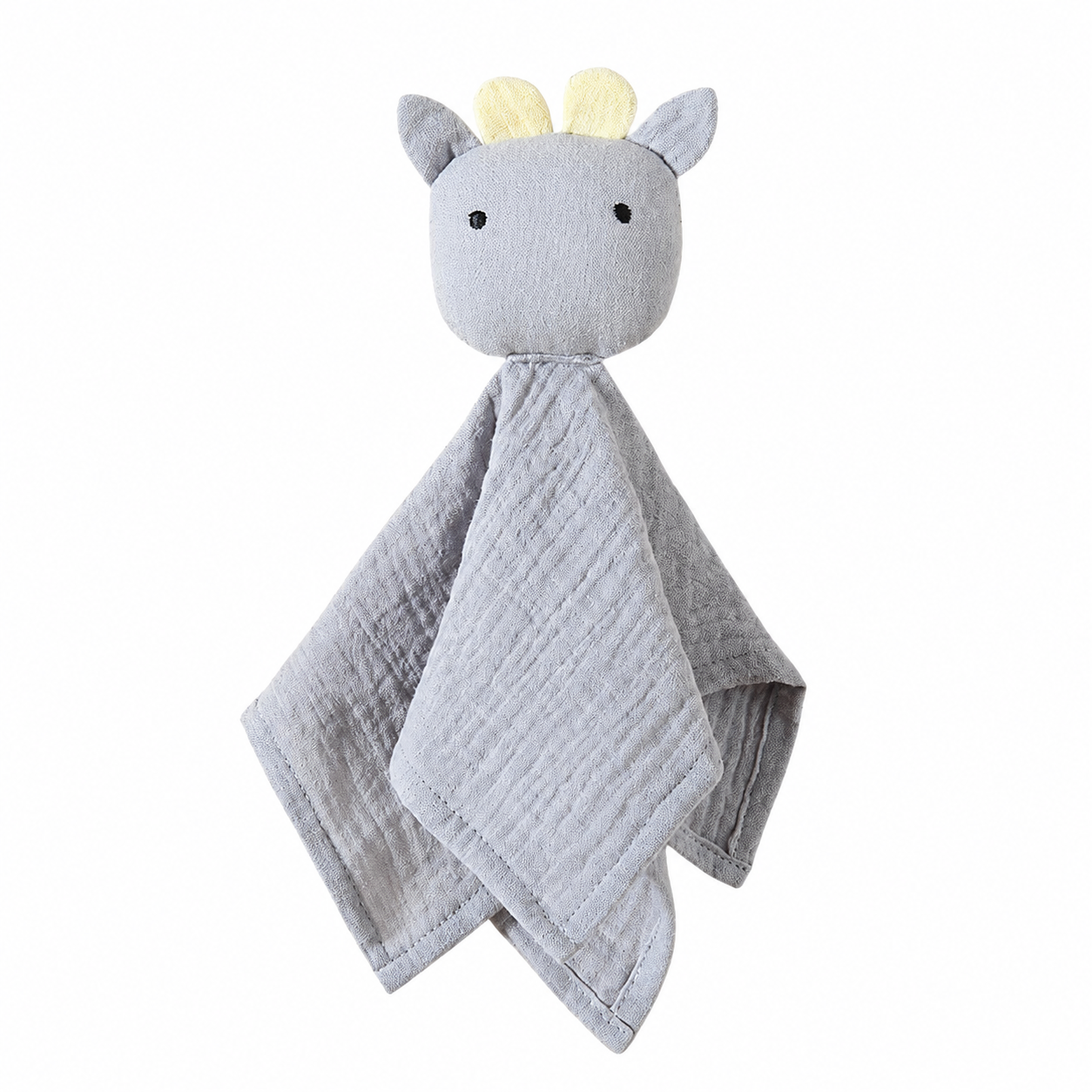 Knuffeldoekje giraffe - grijs
