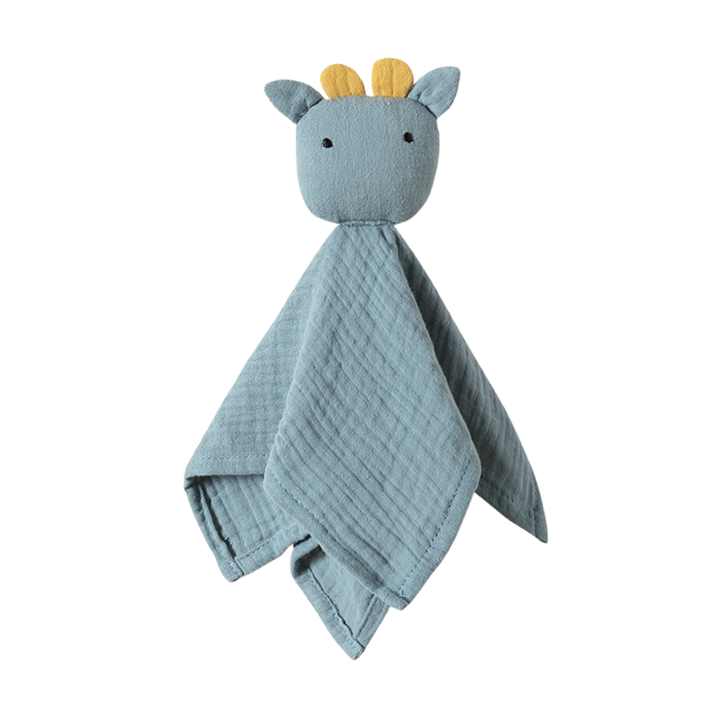 Knuffeldoekje giraffe - blauw
