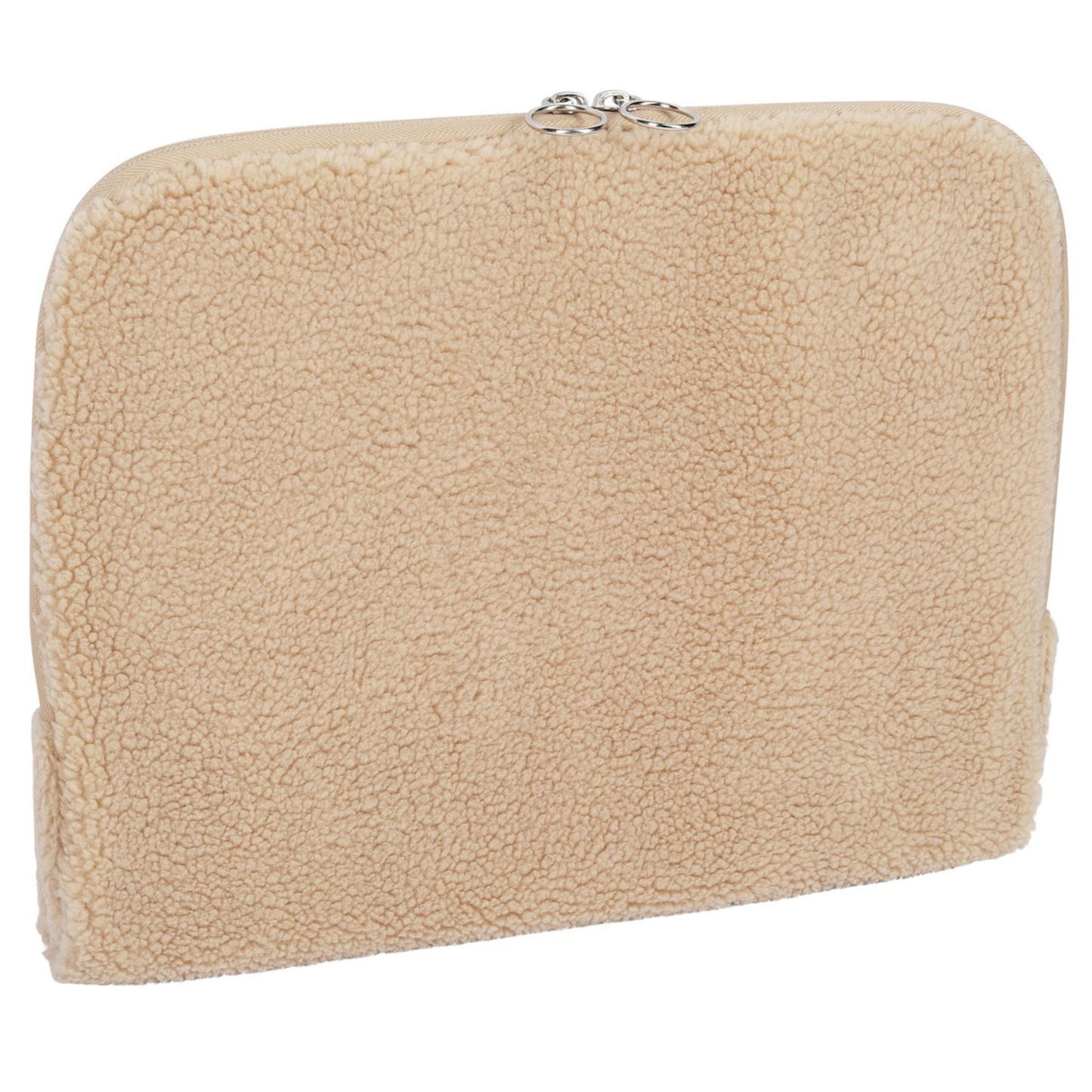 Laptophoes teddy - beige